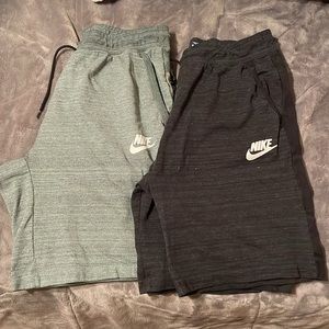 Nike sweat shorts